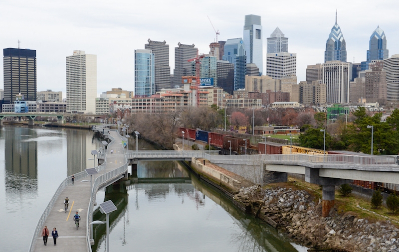 Schuylkill Banks River Trail | Photo by Laura Pedrick/AP Images