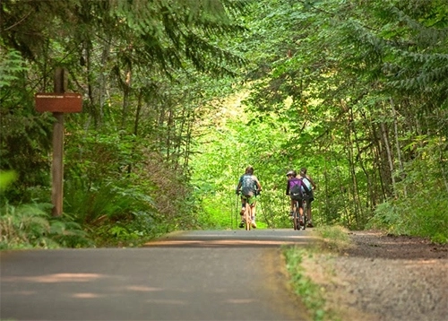 Oregon's Banks-Vernonia State Trail | Photo courtesy Oregon State Parks