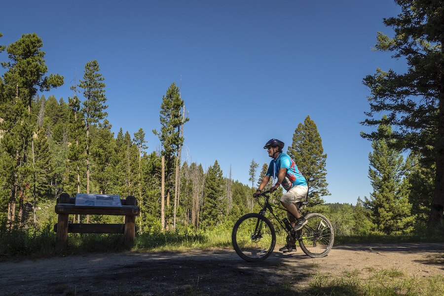 Thompson Park trail system | Photo by Preston Keres, courtesy USDA Forest Service