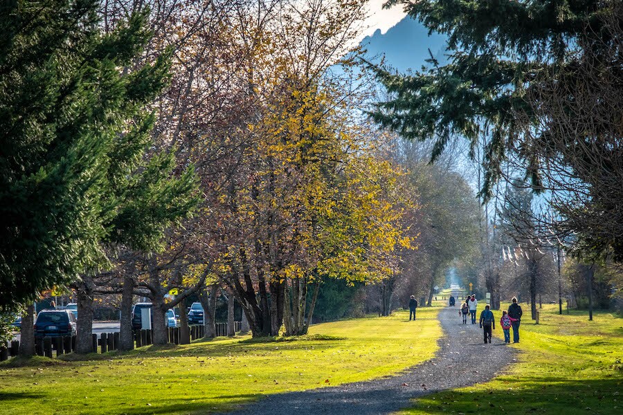 Washington&#039;s Snoqualmie Valley Trail | Photo by Eli Brownell, courtesy King County Parks