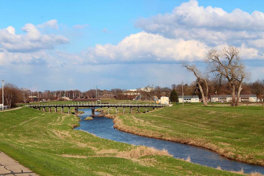 Iowa&#039;s Linn Creek Recreational Trail | Photo by TrailLink user rkc1954