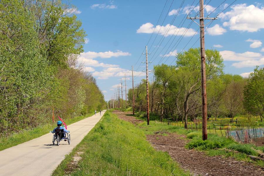 Iowa&#039;s River&#039;s Edge Trail | Photo by TrailLink user rkc1954