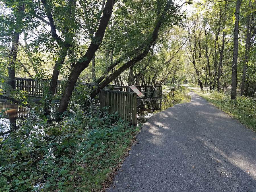 Iowa&#039;s South Riverside Trail | Photo by TrailLink user wolfstar9