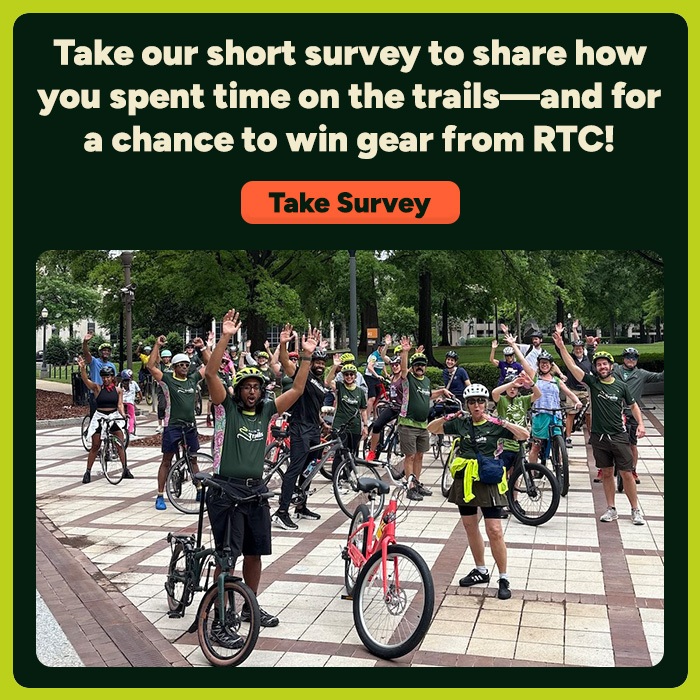 Take our short survey to share how you spent time on the trails—and for a chance to win gear from RTC!