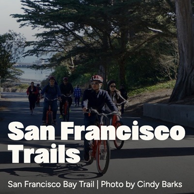 San Francisco Trails graphic by RTC