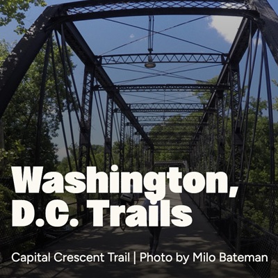 Washington, D.C. Trails graphic by RTC