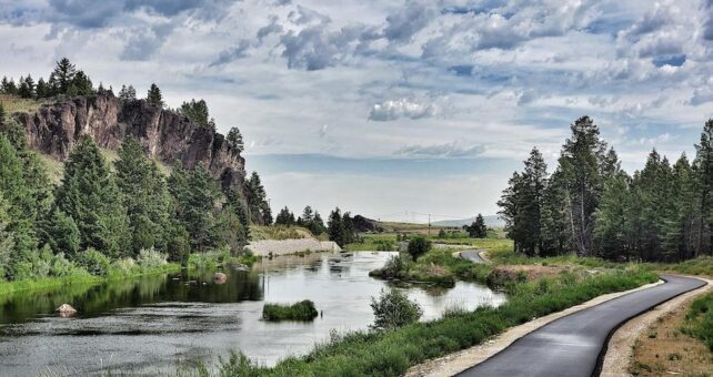 Montana's Silver Bow Greenway Trail near Fairmont Hot Springs Resort | Photo by Richard I. Gibson