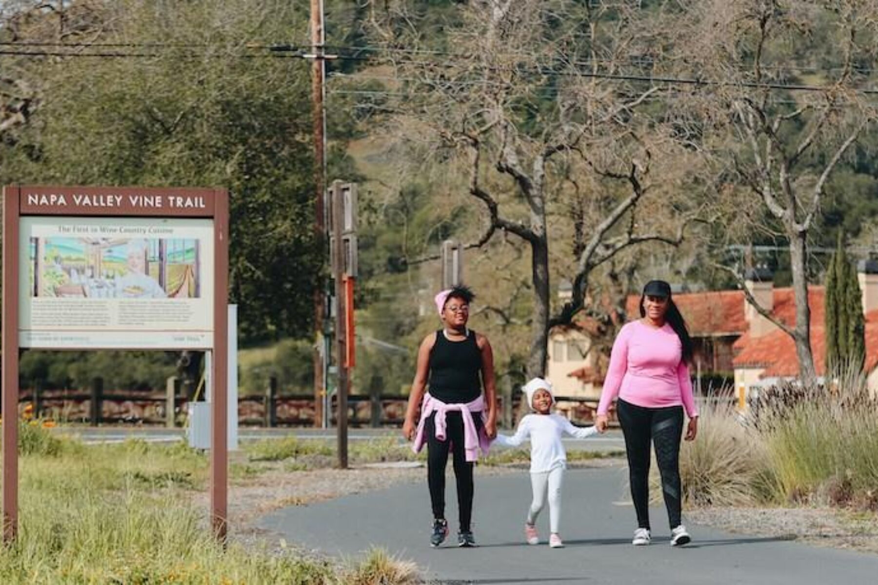 California's Napa Valley Vine Trail in Yountville | Courtesy Napa Valley Vine Trail Coalition