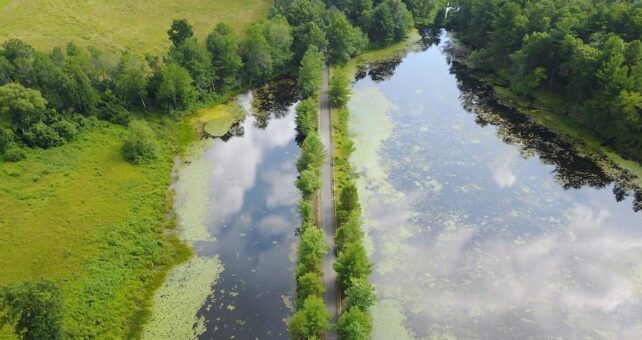 Nashua Rail River Trail | Photo by Milo Bateman