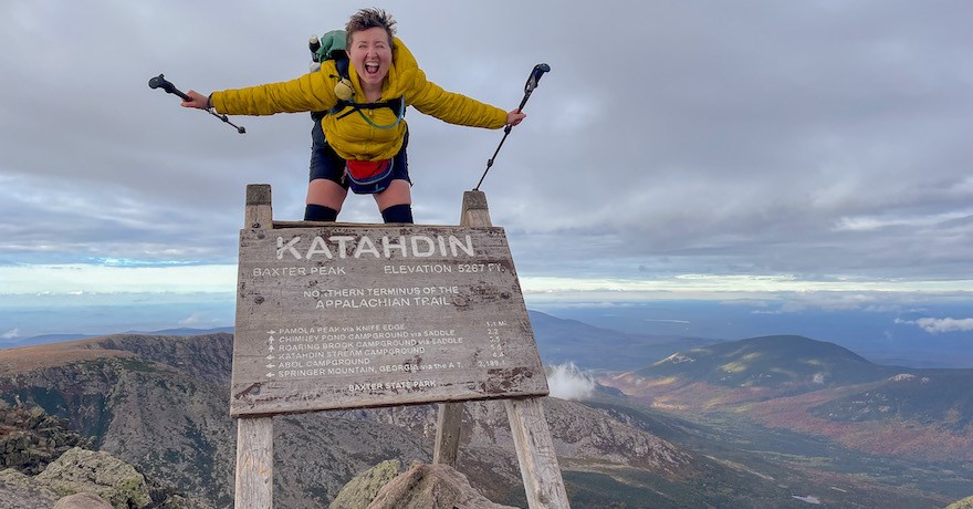 On the Appalachian Trail in 2021 | Photo courtesy Retha Charette