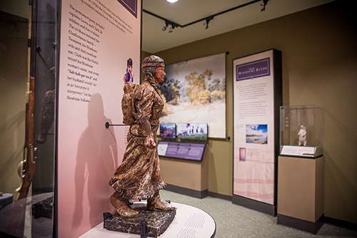 Sacagawea Heritage Trail exhibit | Photo courtesy Washington State Parks and Recreation Commission