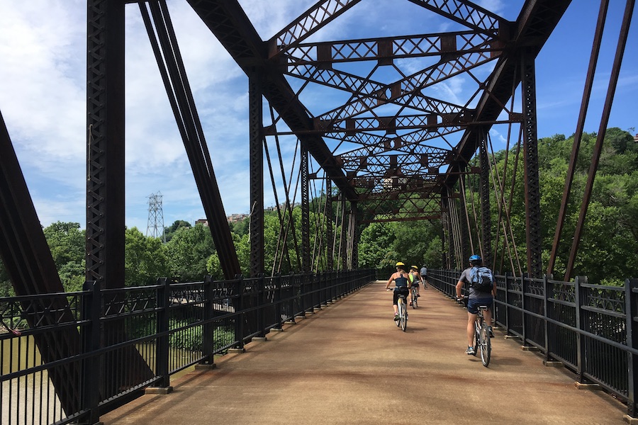 Three Rivers Heritage Trail in Pittsburgh | Photo by Ryan Cree
