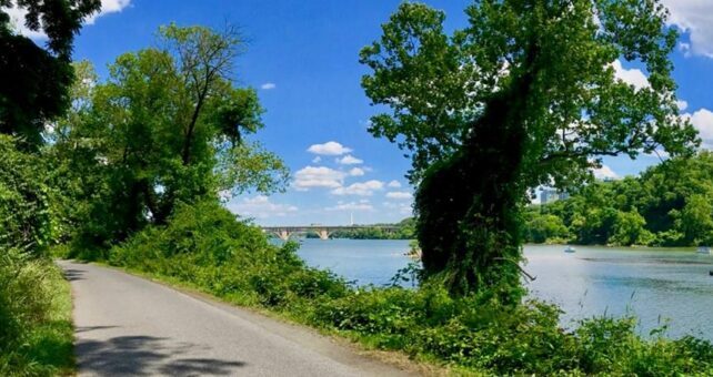 View of Potomac River along Capital Crescent Trail | Photo by Milo Bateman