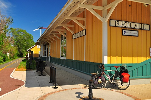 Washington & Old Dominion Railroad Regional Park at trail's end in Purcellville | Photo by Matthew Culbertson