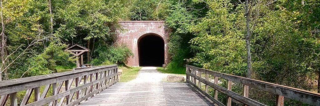 West Virginia's North Bend Rail Trail | Photo by TrailLink user gus75