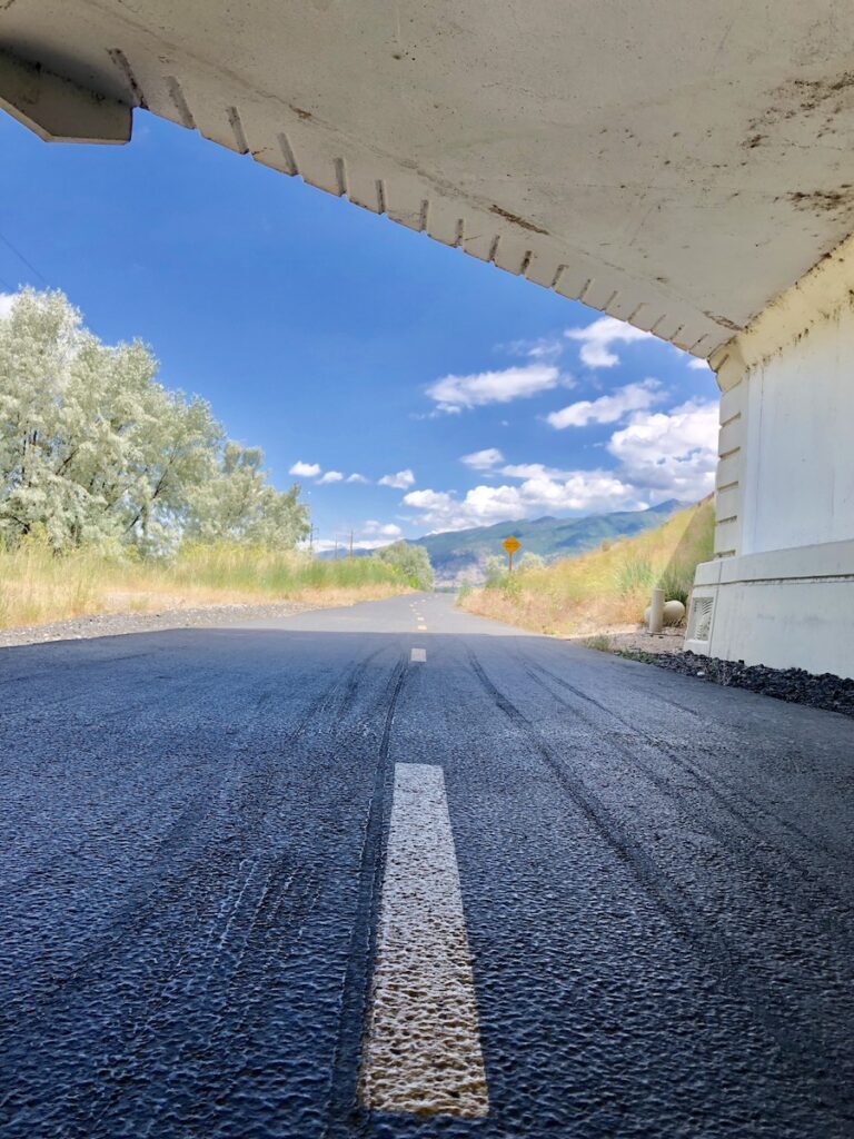 The Legacy Parkway and Denver and Rio Grande Western rail-trails in the Salt Lake City, Utah, area feature well-maintained, paved surfaces. The two trails meet up briefly near Centerville, Utah. | Photo by Cindy Barks