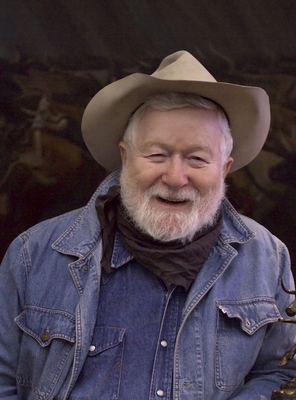 Artist Harry Jackson | Photo by Chris Gimmeson, courtesy Buffalo Bill Center of the West