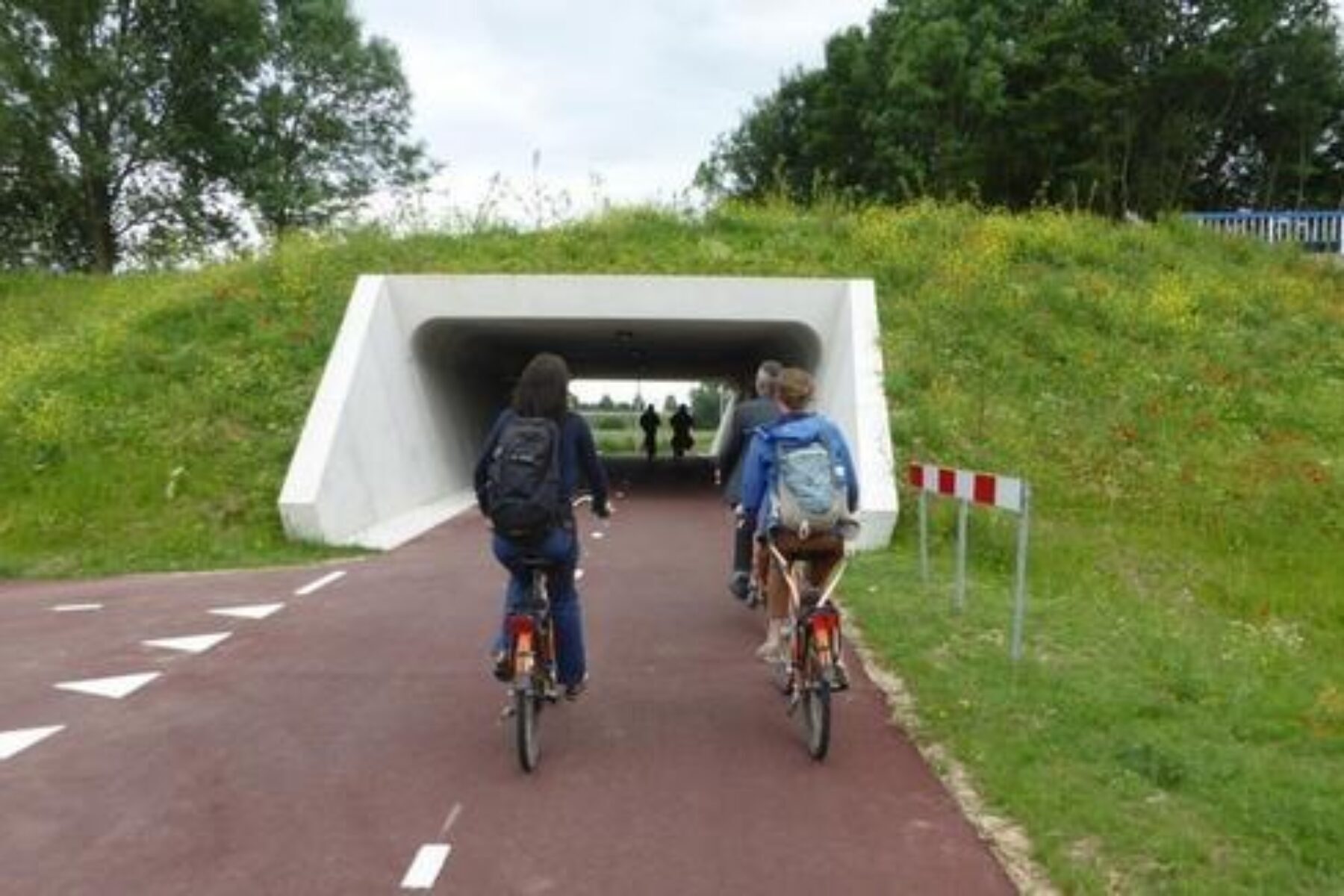 Preferred Design - In 2020, NHDOT proposed and FHWA approved a design for the Derry Rail Trail similar to the example below. That design complied with Section 4(f) and meets the expectations of the Committee, RTC and the public