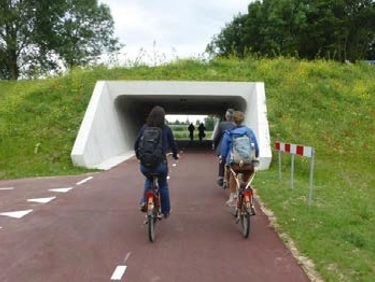 In 2020, NHDOT proposed and FHWA approved a design for the Derry Rail Trail similar to the example below. That design complied with Section 4(f) and meets the expectations of the Committee, RTC and the public.