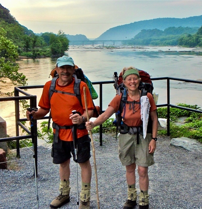 Mary Lynn Munro and her husband Sandy near the C&O Canal Towpath | Photo courtesy Mary Lynn Munro