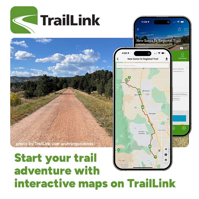 Start your trail adventure with interactive maps on TrailLink