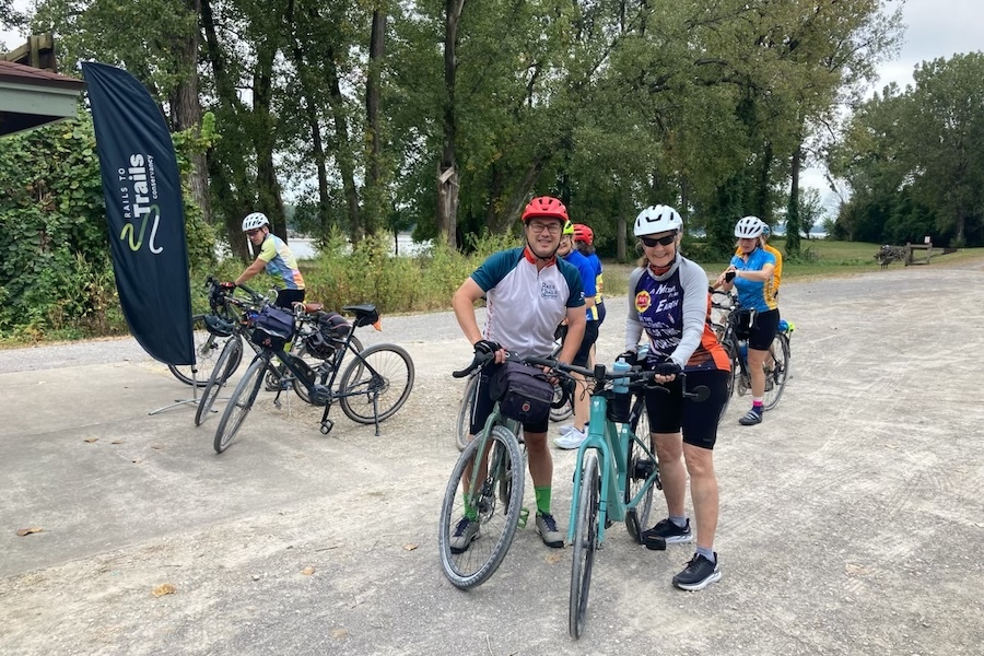 2024 TBS Tour on the Katy Trail | Photo by Jorge Brito