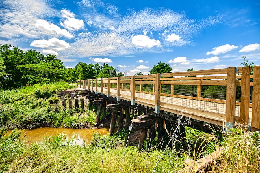 Delta Heritage State Park Bike Trail from Watson to Yancopin | Photo courtesy Tourism Arkansas