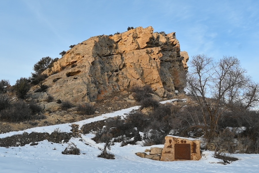 View of the Coalville Ledge along Utah's Historic Union Pacific Rail Trail | Photo by Jennifer Leslie, courtesy Summit County
