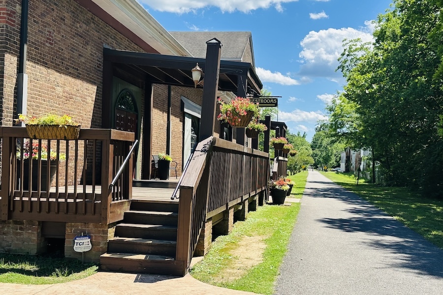 Jacksonville Train Depot along Alabama's Chief Ladiga Trail | Photo by Javacia Harris Bowser