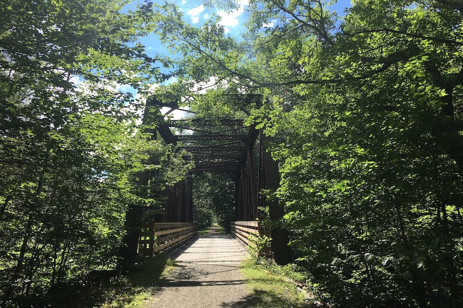 New Hampshire's Northern Rail Trail | Photo by Suzanne Matyas