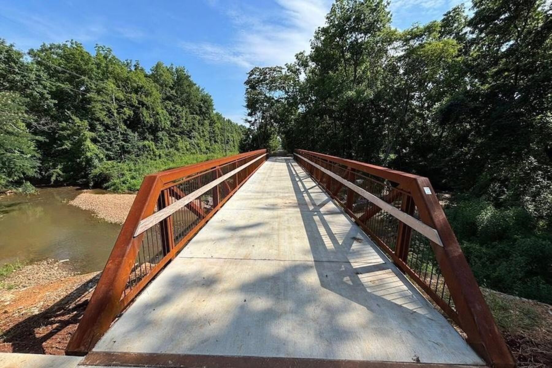 Bridge along Alabama's Chief Ladiga Trail | Photo courtesy City of Anniston Public Relations Department