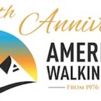 America's Walking Club 50th Anniversary Card From 1976 to 2026