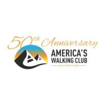 America's Walking Club 50th Anniversary Card From 1976 to 2026