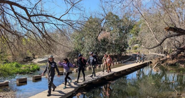 The Texas Trail Roundup, a three-day international walking festival, occurs annually the third weekend of February. | Photo courtesy AVA, America's Walking Club