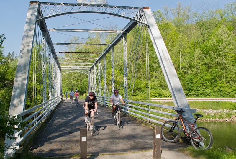 Ohio and Erie Canal Towpath Trail | Photo by Richard T Bower