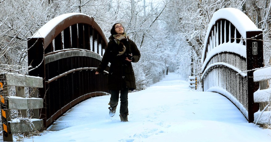 Along the Illinois Prairie Path in Warrenville | Photo by Beverly Horne/Daily Herald/dailyherald.com