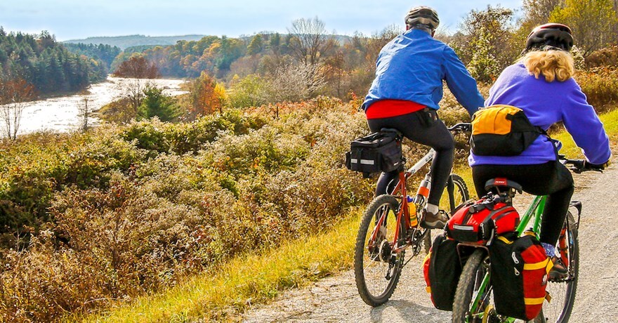 Missisquoi Valley Rail-Trail in Vermont | Photo by Dennis Coello
