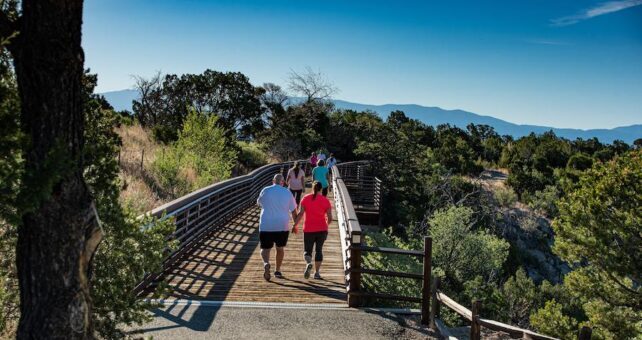 Canyon Rim Trail | Courtesy Los Alamos County Parks, Recreation, and Open Space Division