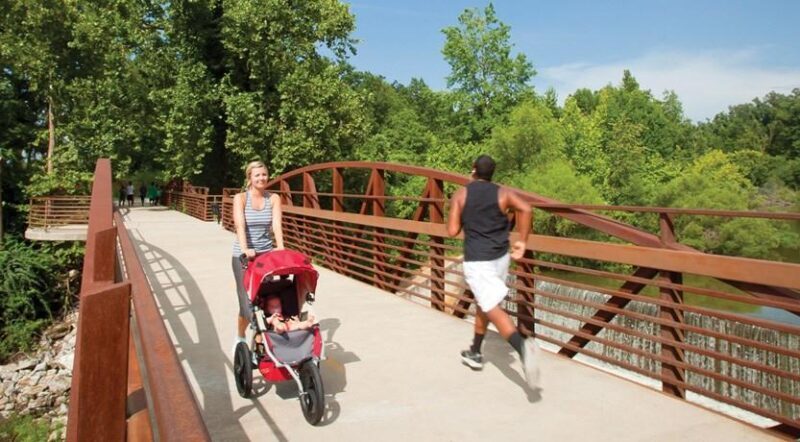 Arkansas' Razorback Regional Greenway | Photo courtesy Experience Fayetteville