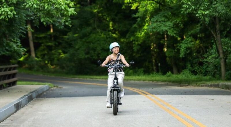 Biking in D.C.'s Rock Creek Park | Photo by Hayden Duncan, courtesy Victoria Yuen