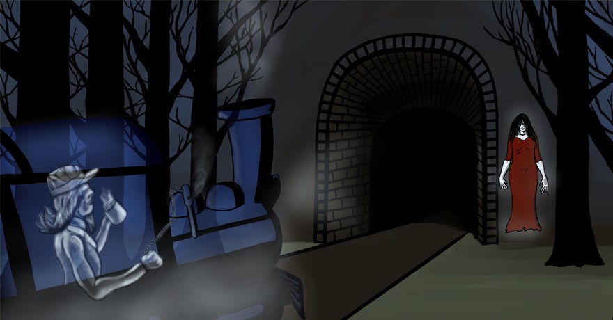 Ghost of Silver Run | Illustration by Anthony Le