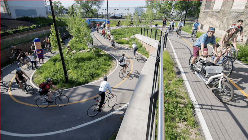 Hank Aaron State Trail| Photo by David Schlabowske, courtesy Wisconsin Bike Fed