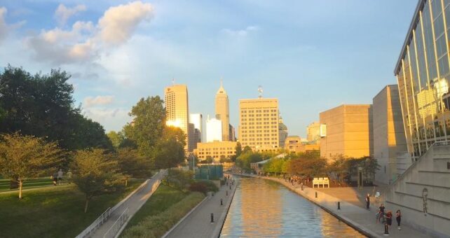 Indiana's Indianapolis Cultural Trail | Photo by Cindy Dickerson