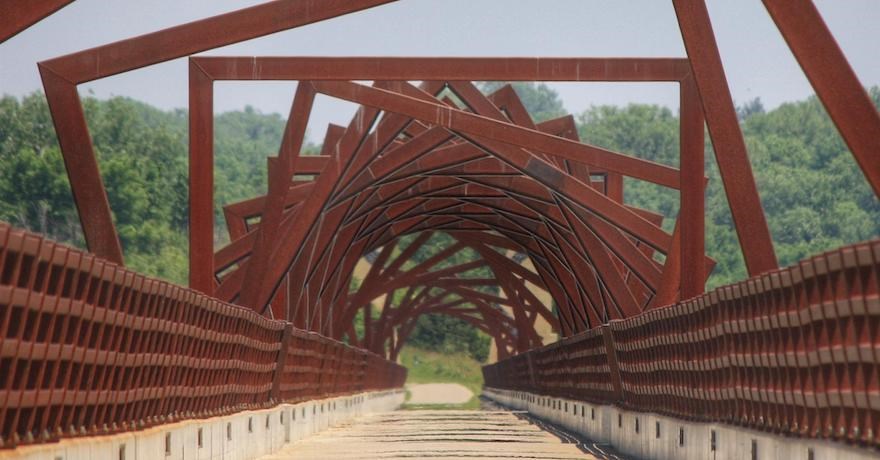 Iowa's High Trestle Trail | Photo by TrailLink user dj123_45