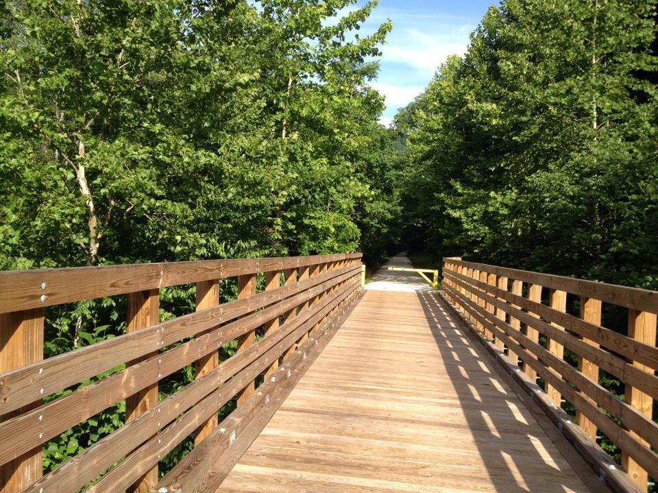 Kentucky's Dawkins Line Rail Trail | Photo by TrailLink user har1982