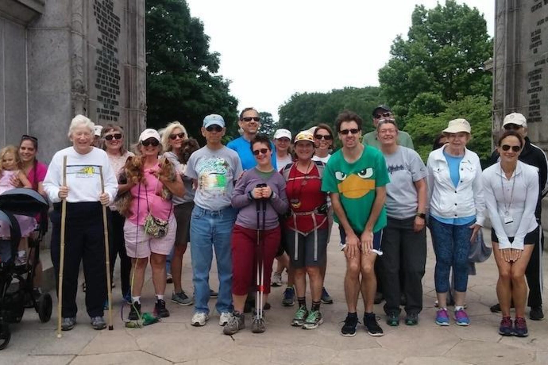 Prescribe-a-Trail walkers at Valley Forge National Historical Park | Photo by Roy Perry
