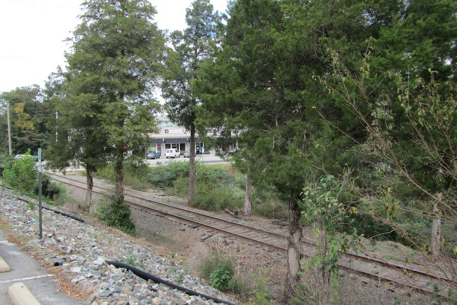 The Downtown Greenway in North Carolina will be completed along this former rail line. | Courtesy North Carolina Downtown Greenway