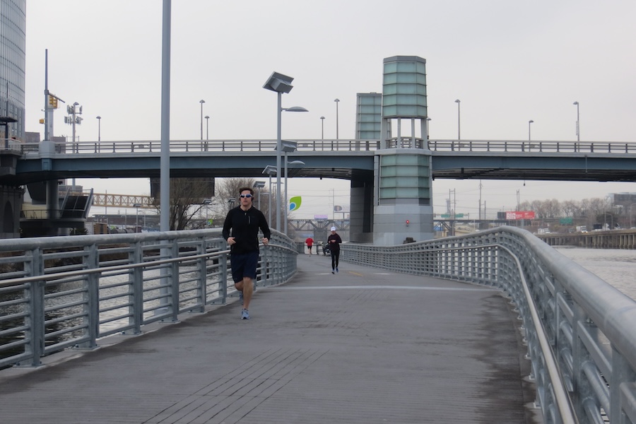 Pennsylvania's Schuylkill Banks Boardwalk | Photo by Laura Stark