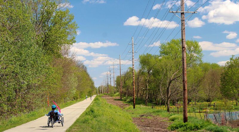 Iowa's River's Edge Trail | Photo by TrailLink user rkc1954