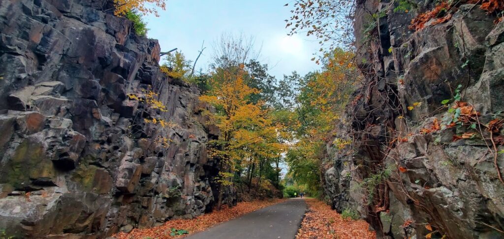 Farmington Canal Heritage Trail in Hamden, Connecticut | Photo by Ethan Long